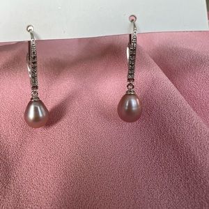 925 Sterling silver Pearl earrings